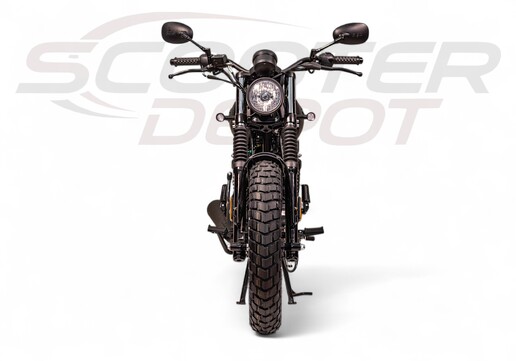 Vue 360° SCRAMBLER 50cc AM-84-La moto vintage accessible dès 14 ans