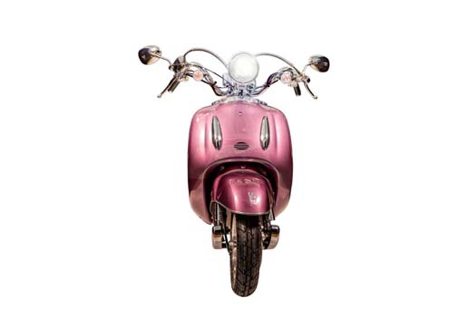 Vue 360° Scooter 50 Eccho La Choupette II Lilas - RY50QT-8