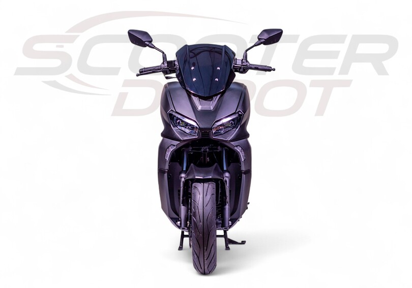 Vue 360° le scooter 125cc Easymax noir mat.