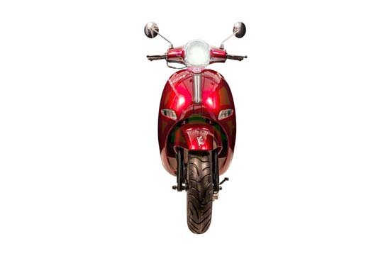 Vue 360° Scooter 50cc ECCHO TALIA ROUGE EURO 5