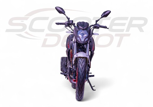 Vue 360° Moto 50 FOSTI F51 Blanche