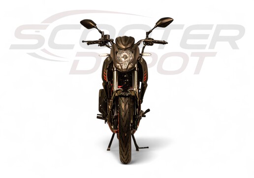 Vue 360° Moto 50 FOSTI F51 Noire
