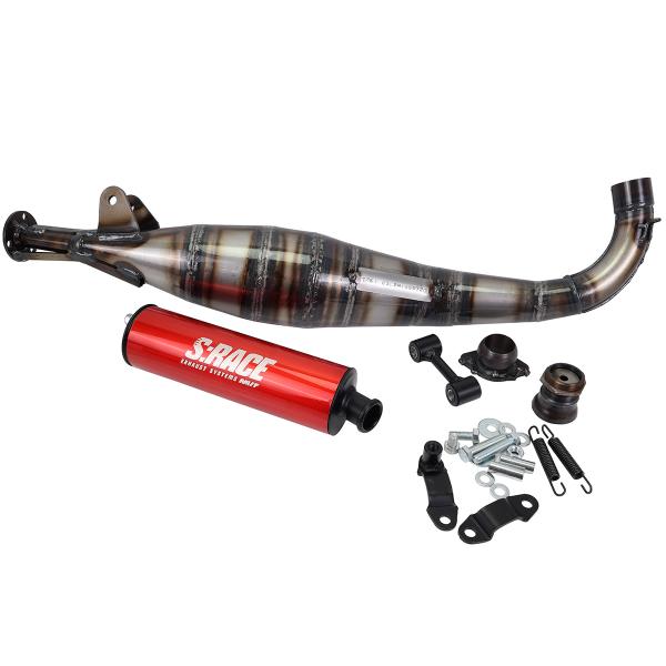 POT D'ECHAPPEMENT MVT S RACE SP2 ADAPT. PEUGEOT MVL / SP PASS. A DROITE HOMOLOGUE TPSI EC26