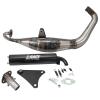 POT D'ECHAPPEMENT MVT SCOOT S ROAD ADAPT. BOOSTER SILENCIEUX NOIR (EC 031B)