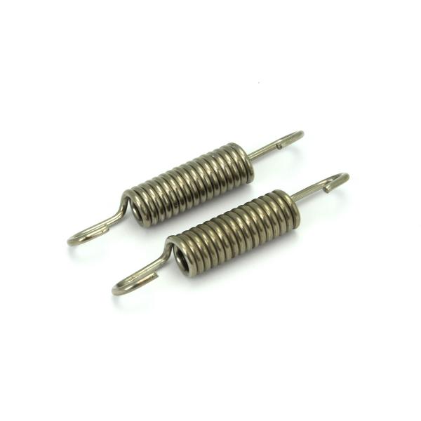 RESSORT DE POT D ECHAPPEMENT INOX L: 62MM  Ø10MM ( VENDU LA PAIRE )