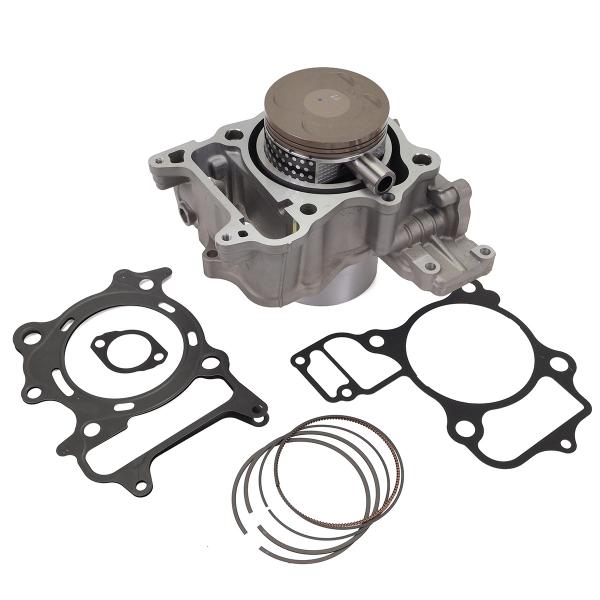 CYLINDRE MAXISCOOTER RB MAX FONTE ADAPT. HONDA SH 300CC  I 2007-2019 / HONDA FORZA 300CC  2013-2020  Ø77MM  ( BIG BORE 350CC ) (OEM : 12100-KTW-900 / 12100K04930) (axe Ø17)*