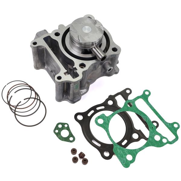 CYLINDRE MAXISCOOTER RB MAX ENDURANCE FONTE ADAPT. HONDA SH 125CC 2020-2024 / PCX 125CC 2020-2024  Ø53.5mm (axe Ø14) (OEM : 12100-K0R-V00) QUALITE ORIGINE