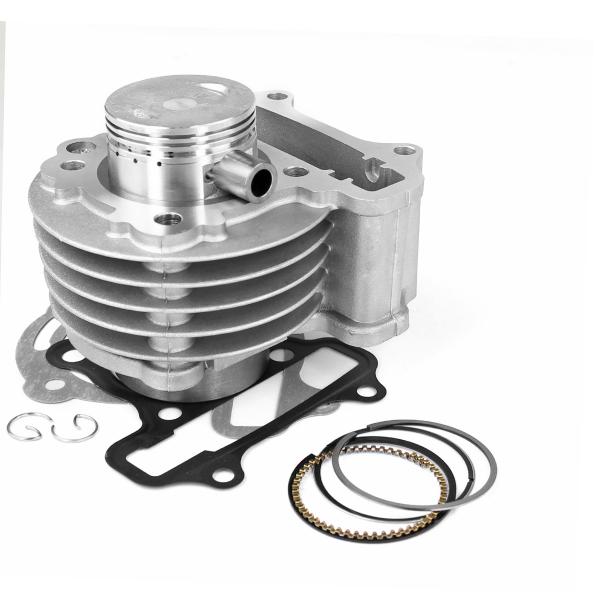 CYLINDRE QUAD TNT FONTE ADAPT. FUNNY GAS 4T GY6 80CC 47mm (AXE DE PISTON Ø13)