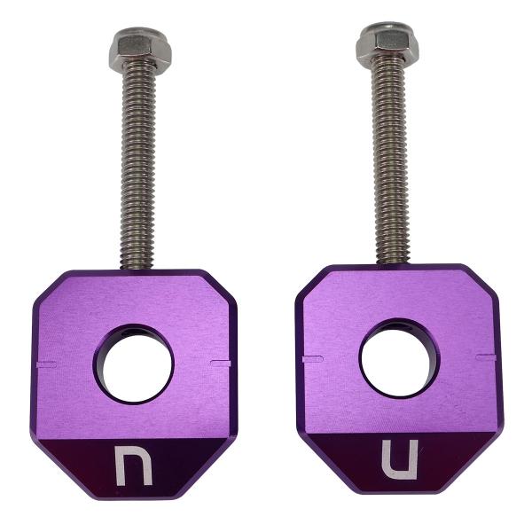 TENDEUR DE CHAINE CARENZI ADAPT DERBI SENDA / SMT / RCR / RX / SX  VIOLET  Ø12