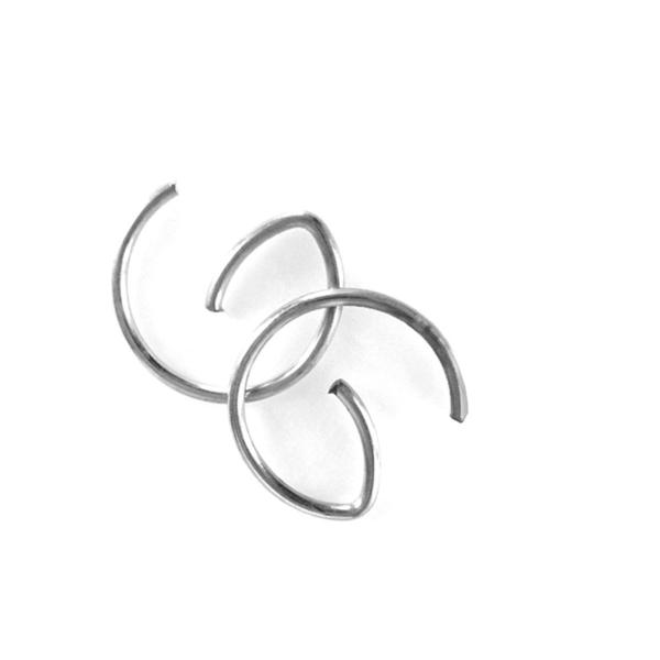 CIRCLIPS DE PISTON Ø12 ADAPT PEUGEOT / DERBI /AM6  (LA PAIRE)