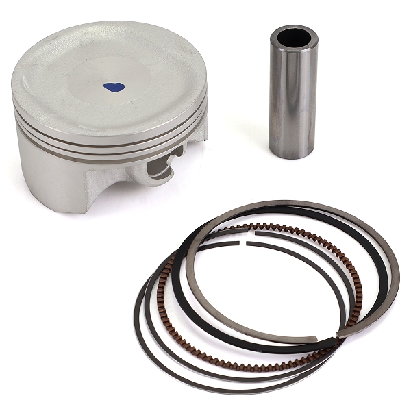 PISTON MAXISCOOTER ADAPT. YAMAHA XMAX -WR-YZF 150CC Ø57 ( SEGMENTS RIK )  (compatible avec cylindre 030316L)