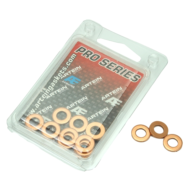 RONDELLES JOINT CUIVRE M6 PRO SERIES (6 x 12 x 1.50mm) - BOITE DE 10  (Made in Europe)