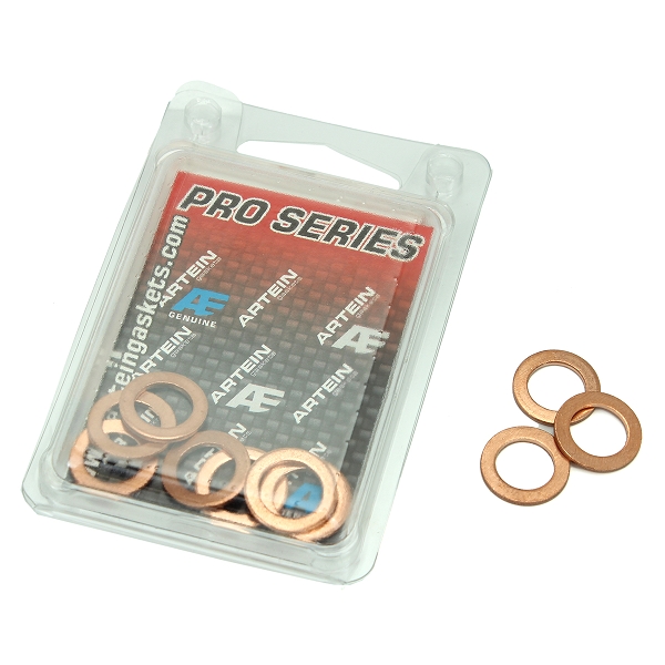 RONDELLE DE CUIVRE M10 PRO SERIES (10 x 16  x 1.50mm) - BOITE DE 10 (Made in Europe)