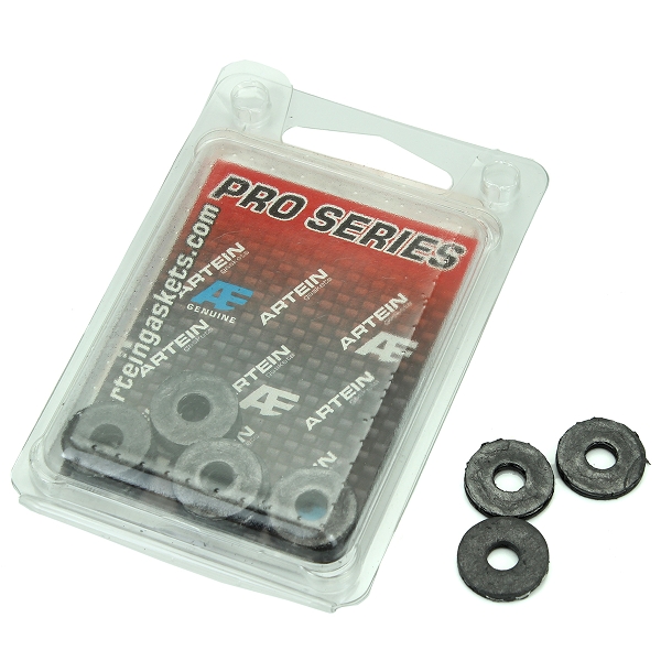 RONDELLE FIBRE RENFORCÉE ACIER M5 (5 x 15 x 2 mm) PRO-SERIES - Blister de 12 (fixation protection echappement)