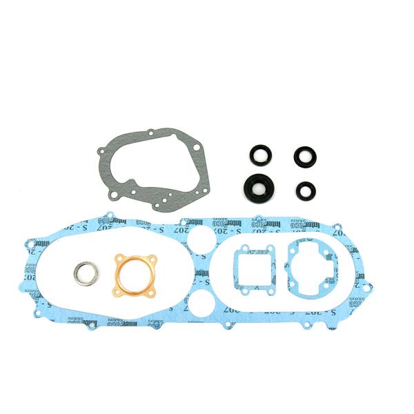 JOINT MOTEUR COMPLET SCOOTER ADAPT. MBK BOOSTER / STUNT  / ROCKET  / YAMAHA BWS / SLIDER (POCHETTE) QUALITE PREMIUM