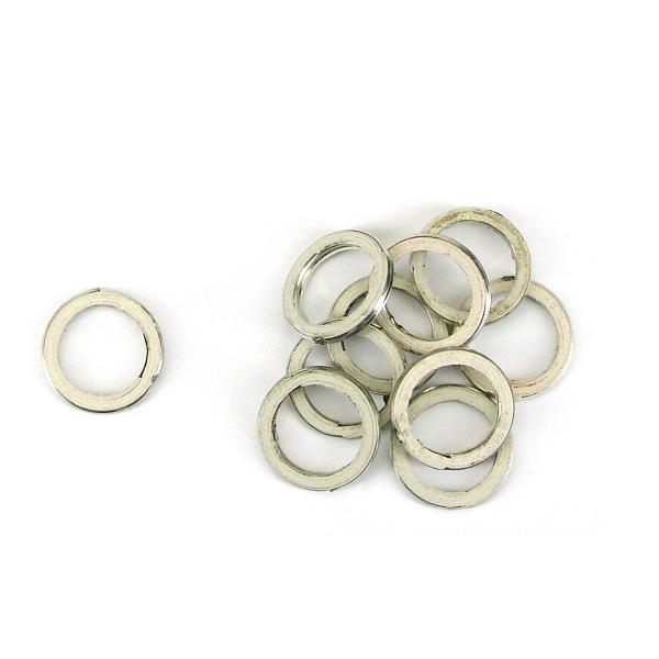 JOINT POT D'ECHAPPEMENT ROND ADAPT. PEUGEOT 50 KISBEE  TKR. TREKKER. SPEEDFIGHT. BUXY. ELYSEO. ZENITH. LUDIX. VIVACITY 2T ( 25 X 32 X 5 )