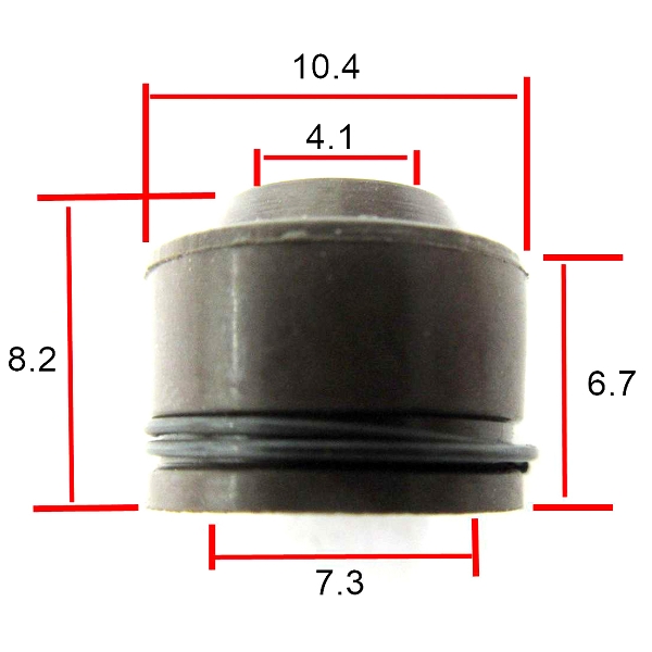 JOINTS QUEUE DE SOUPAPE ADAPT. HONDA SH 125CC (OEM : 12209-MA6-003) / PEUGEOT (OEM : 766514) / SUZUKI (OEM : 09289-04002-000) / YAMAHA (OEM : 52SE21190000) (VENDU PAR 10 PIECES)