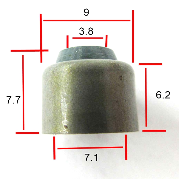 JOINTS QUEUE DE SOUPAPE ADAPT. YAMAHA TMAX 500-530-560CC 2003-2024 / FAZER 600-1000CC / YZF-R6 -R1 (OEM : 4TV-12119-00) (VENDU PAR 10 PIECES)