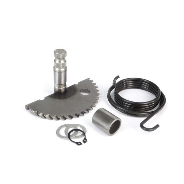 AXE DE KICK COMPLET ADAPT. PEUGEOT KISBEE / V-CLIC / SYM 50 ORBIT 4T / TNT MOTOR ROMA / BOSTON  50cc 4T 10 POUCES  (GY6 139QMA/B)