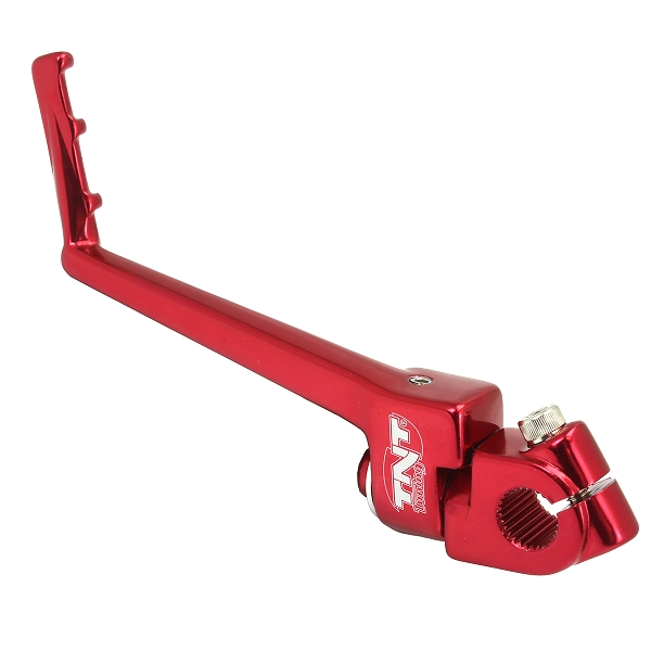 KICK DEMARRAGE TNT ADAPT. MINARELLI 50 AM6 / BETA 50 RR / YAMAHA 50 DT / PEUGEOT 50 XPS / RIEJU 50 MRT. SMX / GENERIC 50 TRIGGER / CPI 50 SM / SHERCO 50 SM-R. SE-R ALU ROUGE ANODISE