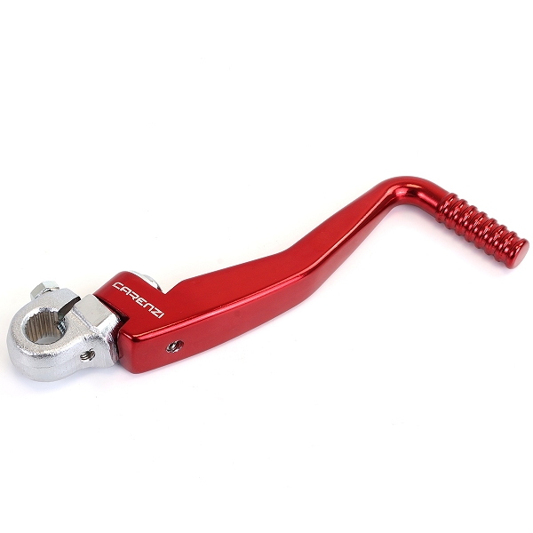KICK DEMARRAGE CARENZI HQ ADAPT. DERBI SENDA EURO2 / EURO3 / EURO4  ROUGE ANODISE