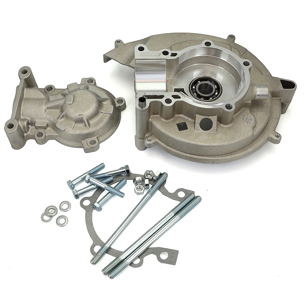 CARTER MOTEUR COMPLET ADAPT. PIAGGIO CIAO. BRAVO. SI ( ALLUMAGE A RUPTEUR ) (OEM : 1347216 - 112964 - 131250)