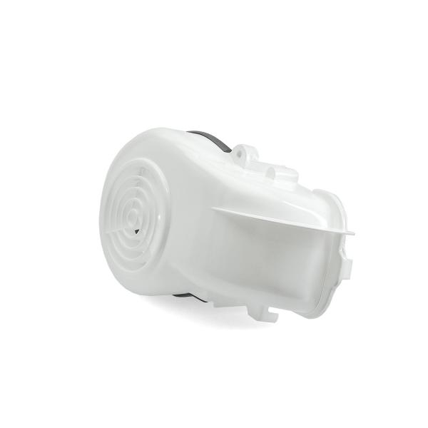 CACHE / VOLUTE TURBINE TNT ADAPT. MBK 50 OVETTO. MACH G / YAMAHA 50 NEOS. JOG / APRILIA 50 SR AIR / MALAGUTI 50 F10  BLANC