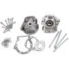 CARTER MOTEUR CYCLO ADAPT. PEUGEOT 103 + 4 GOUJONS + BOULONS DE CARTER