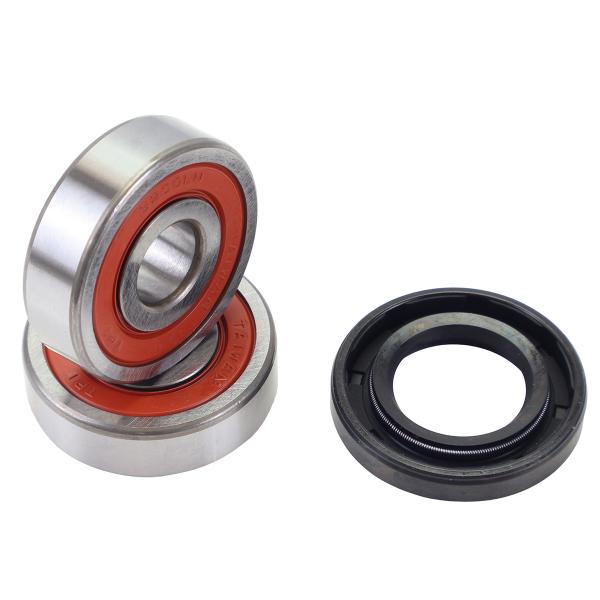 KIT ROULEMENTS DE ROUE AVANT  ADAPT. YAMAHA PW 50 / 80CC  ( 6200-2RS TPI + SPI 17 X 30 X 5  )