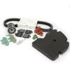 KIT ENTRETIEN ORIGINE COMPLET ADAPT. PIAGGIO 300 MP3 2010-2013  (COURROIE / PLAQUETTES / GALETS /FILTRE A HUILES/ FILTRE A AIR/ GUIDE / BOUGIE) (OEM : 497617)