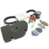 KIT ENTRETIEN ORIGINE COMPLET ADAPT. VESPA  GTS 300 ABS (COURROIE / PLAQUETTES / MACHOIRES DE FREIN / FILTRE A AIR / FILTRE A HUILE /  GALETS / GUIDE/ BOUGIE) (OEM : 1R000404)