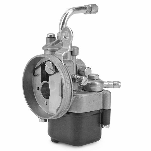 CARBURATEUR DELLORTO SHA Ø13/13 (ADAPT.CIAO) (MONTAGE RIGIDE - SANS GRAISSAGE - STARTER A LEVIER) (REF 2044)