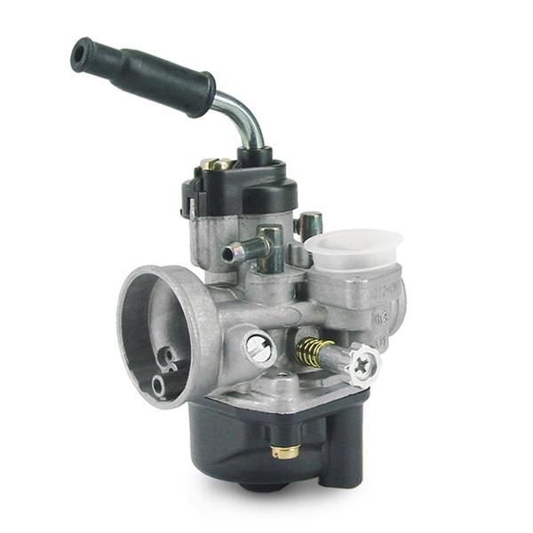CARBURATEUR DELLORTO PHVA Ø17.5 ED ADAPT. (TYPHOON) (MONTAGE SOUPLE. AVEC GRAISSAGE. POUR STARTER AUTO. AVEC SORTIE CABLE COUDEE) (REF 1012)