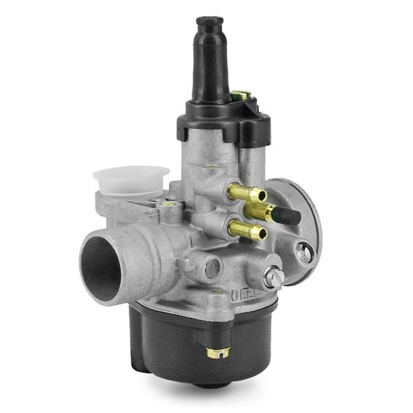 CARBURATEUR DELLORTO PHVA Ø17.5 TS (MONTAGE SOUPLE - AVEC GRAISSAGE - POUR STARTER AUTOMATIQUE - CABLE BOISSEAU DROIT) REF 1403