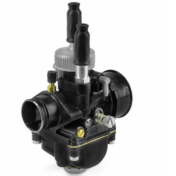 CARBURATEUR DELLORTO PHBG 21 DS RACING (MONTAGE SOUPLE - AVEC GRAISSAGE - AVEC DEPRESSION - STARTER CABLE) REF 2696