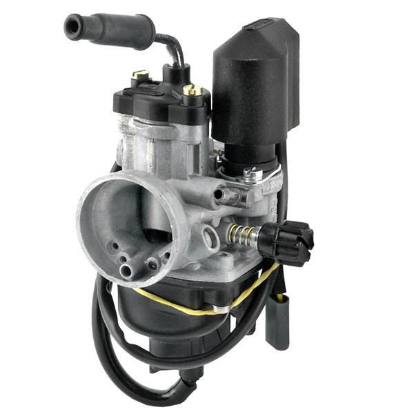 CARBURATEUR DELLORTO PHVB 22 CD (MONTAGE SOUPLE - AVEC GRAISSAGE - AVEC STARTER AUTOMATIQUE) REF 1153