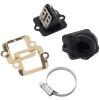 ADMISSION CLAPET / PIPE MVT S-RACE ADAPT. PIAGGIO TYPHOON / ZIP POUR CARBURATEUR 19/21mm  (CL 05)
