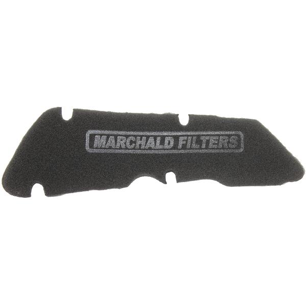 MOUSSE FILTRE A AIR MARCHALD ADAPT. PIAGGIO ZIP 2T 2000> / NRG 2001> / TYPHOON 2001> / LIBERTY / FLY / LX 2T / GILERA STALKER 2005> /  RUNNER 2002> (OEM : 487719 / 1A0122830P)