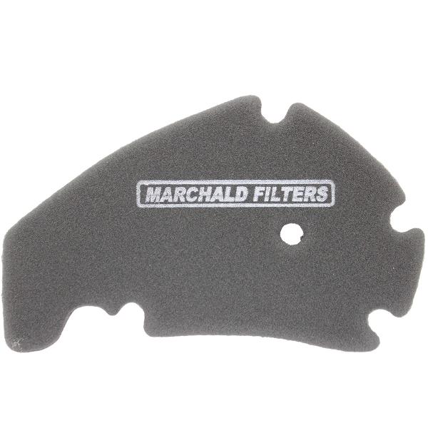 MOUSSE FILTRE A AIR MAXISCOOTER MARCHALD ADAPT. PIAGGIO 125 400 500 BEVERLY / X9-EVO / MP3 / X10 / X7 /APRILIA ATLANTIC / SR-MAX / GILERA NEXUS (OEM: 829258 / 06614100 )