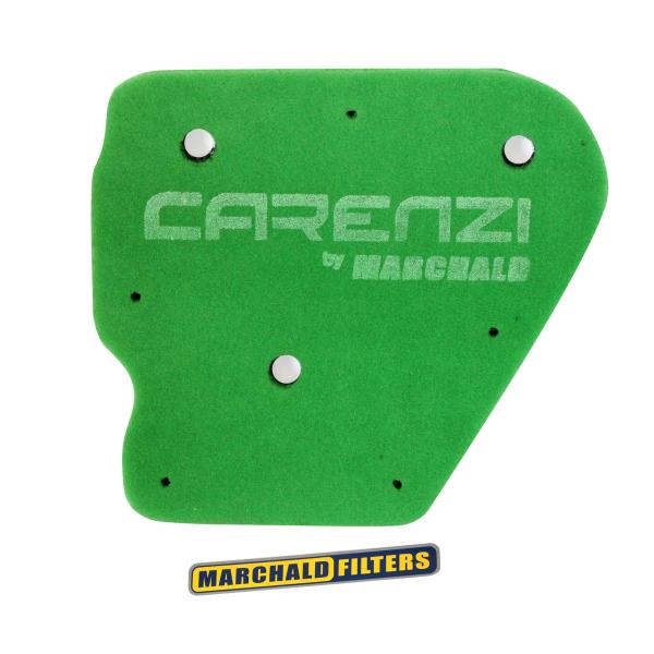 MOUSSE FILTRE A AIR DOUBLE DENSITE CARENZI ADAPT. MBK NITRO / OVETTO / YAMAHA AEROX / NEOS (OEM : 3WG-E4451-00-00)