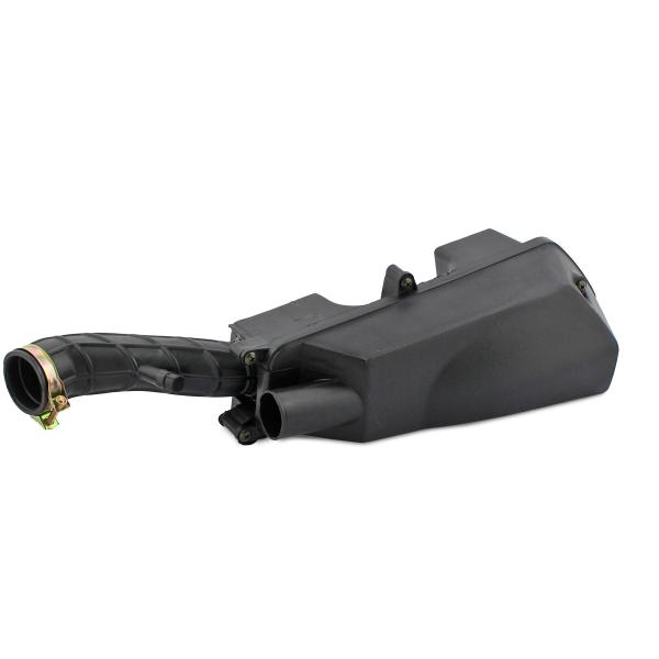 BOITIER FILTRE A AIR COMPLET NOIR ADAPT. SCOOTER CHINOIS GY6 50CC 4T 10 POUCES / KYMCO AGILITY 10 POUCES / TNT MOTOR ROMA / BOSTON  4T 10 POUCES