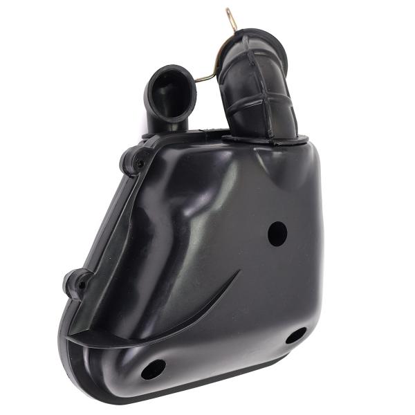 BOITIER FILTRE A AIR COMPLET ADAPT. MBK 50 NITRO. OVETTO / YAMAHA 50 AEROX. NEOS . MACH G NOIR  (OEM : 5BR-E4410-3000)