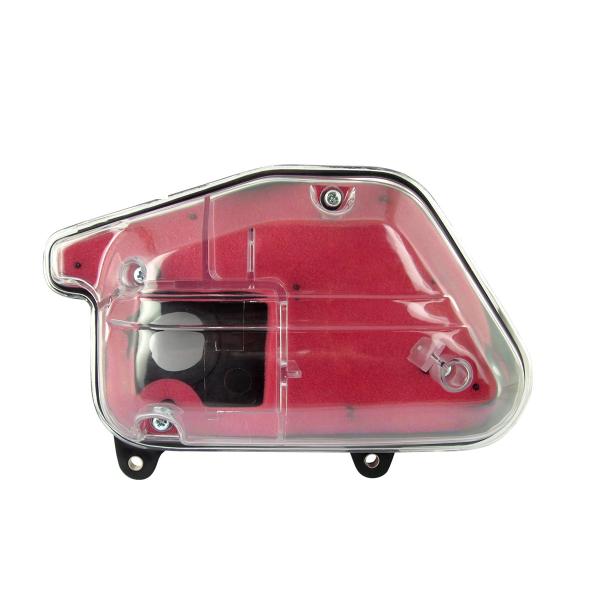 BOITIER FILTRE A AIR COMPLET ADAPT. MBK 50 BOOSTER 1990-2003 / STUNT 1990-2003 / YAMAHA 50 BWS 1990-2003  TRANSPARENT (OEM: 3AA-E4400-00)