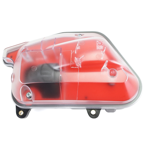 BOITIER FILTRE A AIR ADAPT MBK 50 BOOSTER 2004>. STUNT 2004>/ YAMAHA 50 BWS 2004>. SLIDER 2004>  TRANSPARENT