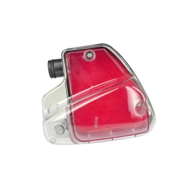 BOITIER FILTRE A AIR COMPLET ADAPT. PEUGEOT SPEEDFIGHT 1 ET 2 / TREKKER / VIVACITY TRANSPARENT