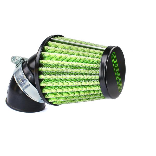 FILTRE A AIR CARENZI TYPE KN  Ø28/35 45° ADJUSTABLE (TAILLE L)