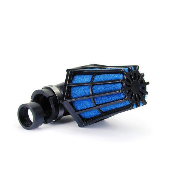 FILTRE A AIR CARENZI 90° 35/28 NOIR/BLEU