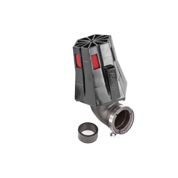 FILTRE A AIR CARENZI  R EVOLUT II 90° Ø35/28 NOIR