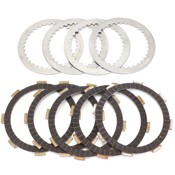 DISQUES EMBRAYAGE MOTEUR  ADAPT. HONDA CBF 125 2009> / YAMAHA MT 125 2014-2019 / YAMAHA YZF-R 125 2014-2018 /  ARCHIVE 125  (4LISSES+5GARNIS)