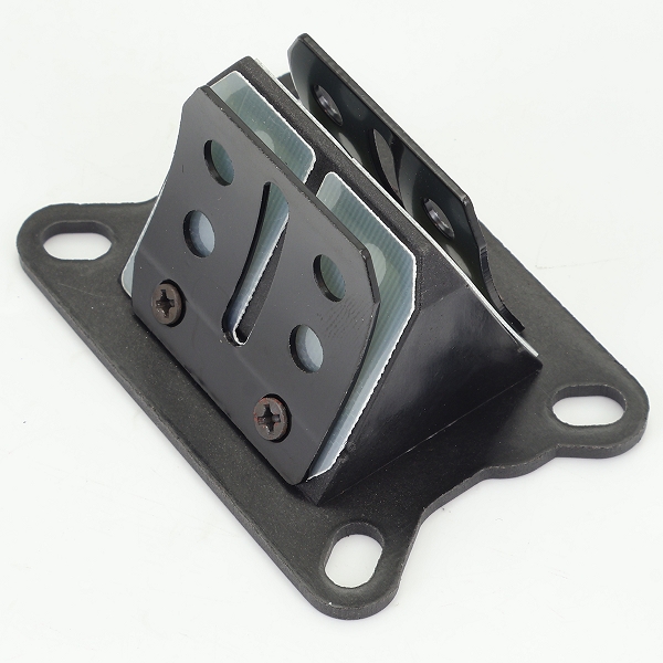 CLAPET MOTO TNT ADAPT. 50CC 2T A BOITE MINARELLI AM6 / APRILIA RS50 / RIEJU 50 MRT / GILERA SMT.RCR / DERBI SENDA . GPR/ PEUGEOT XPS. XR6 / MBK 50 X-POWER / YAMAHA 50 TZR . DT (DOUBLE LAMELLES FIBRE
